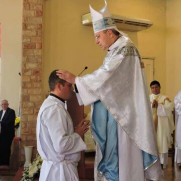 Ordenación diaconal en la parroquia de Curuguaty