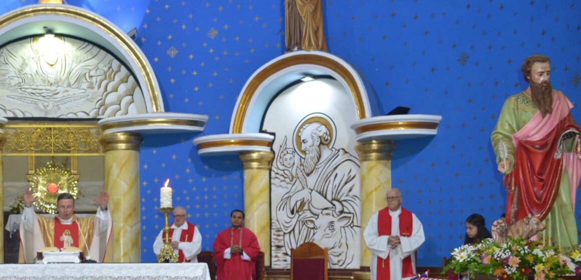 Fiesta patronal en la parroquia San Lucas de Ciudad del Este