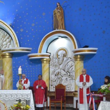 Fiesta patronal en la parroquia San Lucas de Ciudad del Este