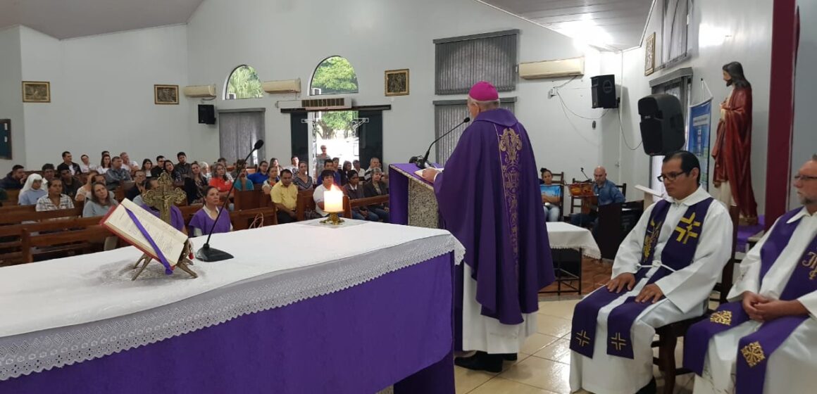 Mons. Steckling visita Vicaría territorial de Canindey