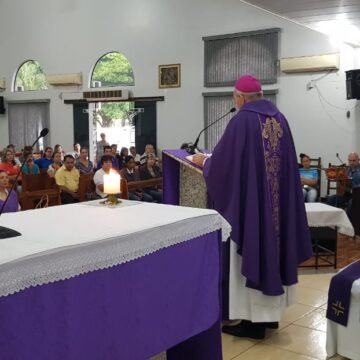 Mons. Steckling visita Vicaría territorial de Canindey