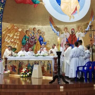 Mons. Steckling celebró Misa en honor a Santa Rita de Casia