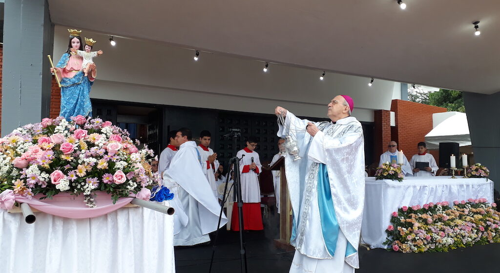 “La solución no es rendirse, sino acudir a la Virgen Auxiliadora”, Mons. Steckling