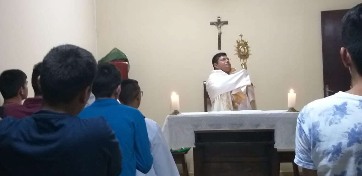 Pastoral vocacional diocesana realizó primer retiro del año