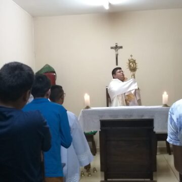Pastoral vocacional diocesana realizó primer retiro del año