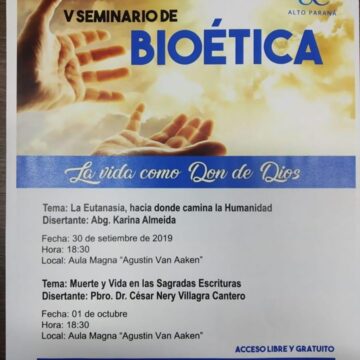 IV Seminario de Bioética en Alto Paraná