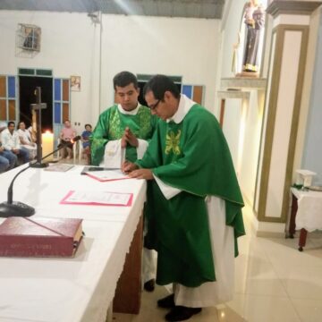 Nuevo cura párroco en el distrito de Tavapy