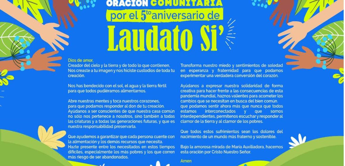 Papa invita a la celebración de la Semana Laudato Si`