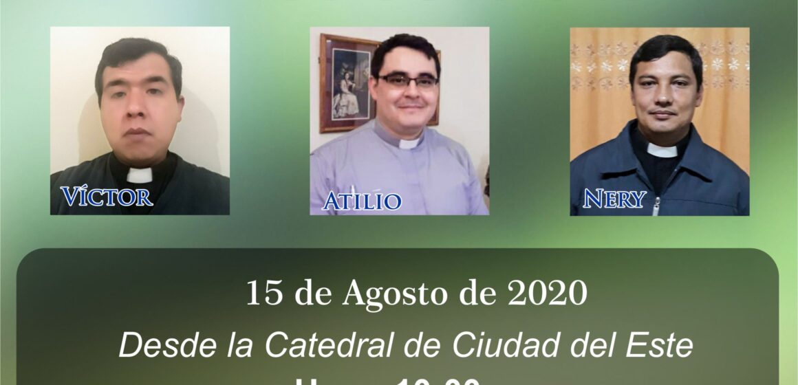 El sábado habrá ordenación sacerdotal