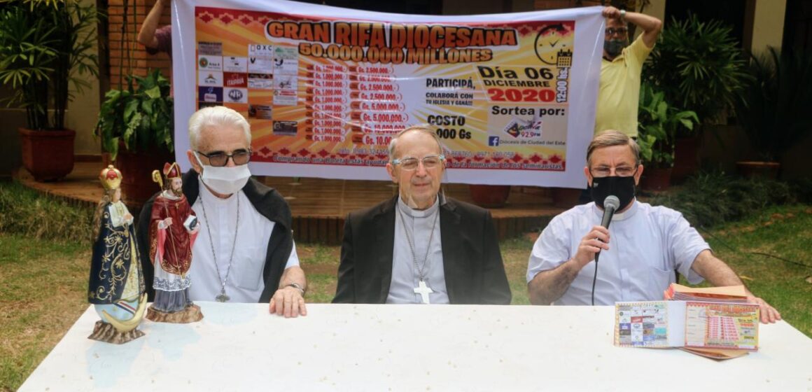 Lanzamiento de la «Gran Rifa Diocesana