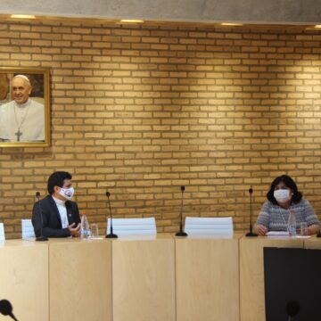 Obispo  de Pastoral Familiar y Vida se reunió con Ministra de Secretaría de la Niñez y Adolescencia