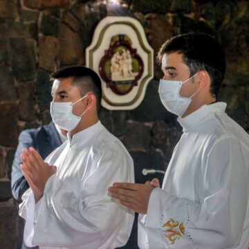 Seminaristas recibieron su admisión y el ministerio del acolitado