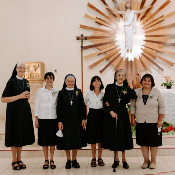 Religiosas dieron gracias a Dios por los años de vida consagrada y renovación de votos