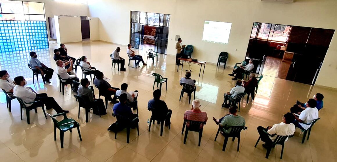 Reunión de párrocos del sector de Alto Paraná