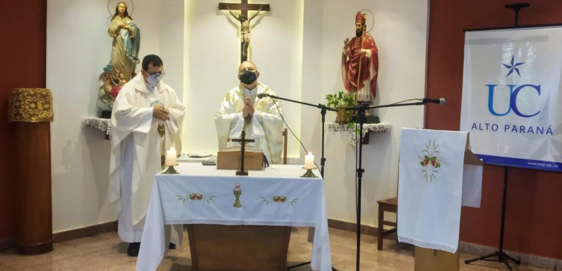 Misa en la Universidad Católica por la fiesta de la Transfiguración del Señor