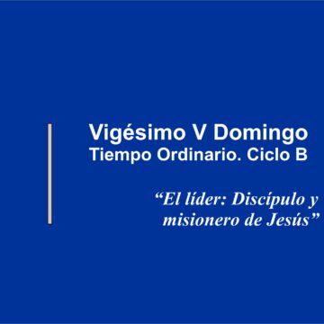 Homilía: Vigésimo V Domingo Ordinario. Ciclo B