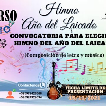 Invitan a componer himno para el Año del Laicado