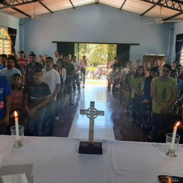 Inauguran nueva capilla de la Virgen de Caacupé