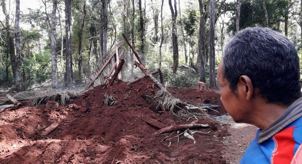 Indígenas de Cerrito, nuevamente son desalojados