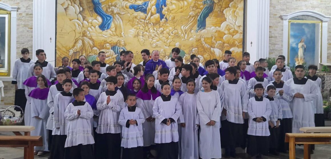 Admisión de monaguillos en la Parroquia Ntra. Señora de la Asunción