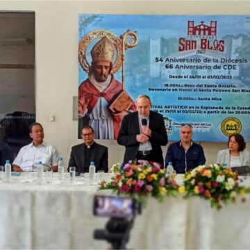 Conferencia de Prensa: Lanzamiento de la festividad en honor a San Blas