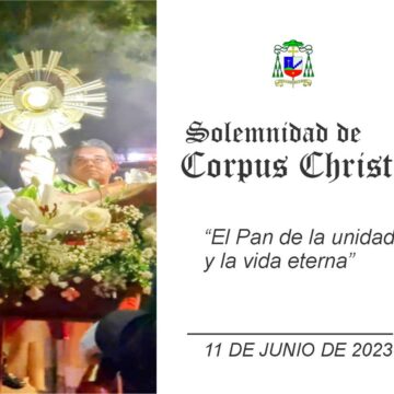 SOLEMNIDAD DEL CORPUS CHRISTI