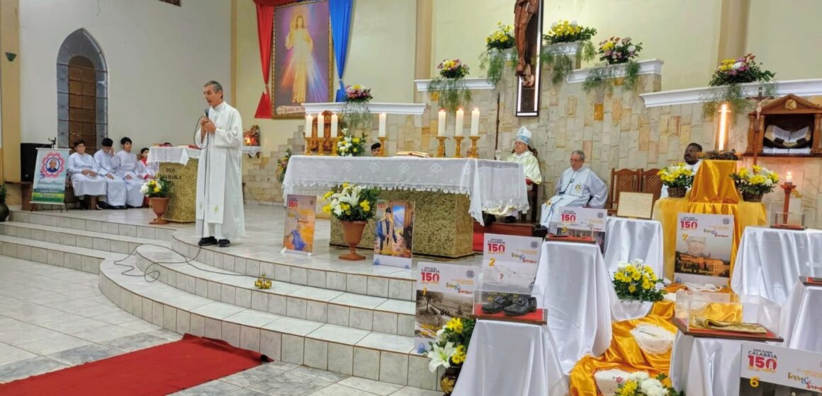 Las reliquias de San Calabria ya están en Ciudad del Este