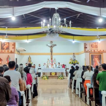 San Agustín celebró su fiesta patronal