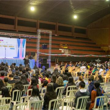 Encuentro de jóvenes legionarios en Minga Guazú