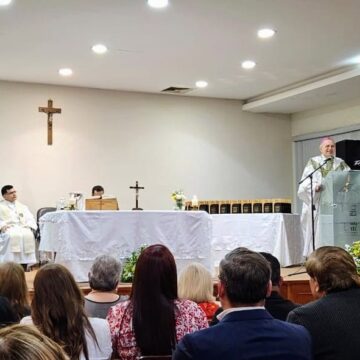 Misa por los 45 años de la Universidad Católica, Alto Paraná