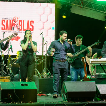 Con buena música comenzó el festival en honor a San Blas