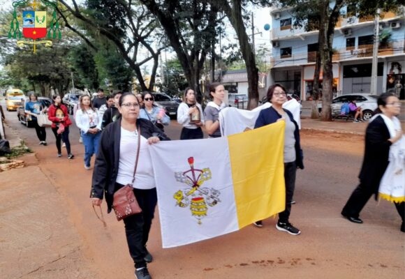 Peregrinación de familias de la Rama de Madres del Movimiento de Schoenstatt en CDE