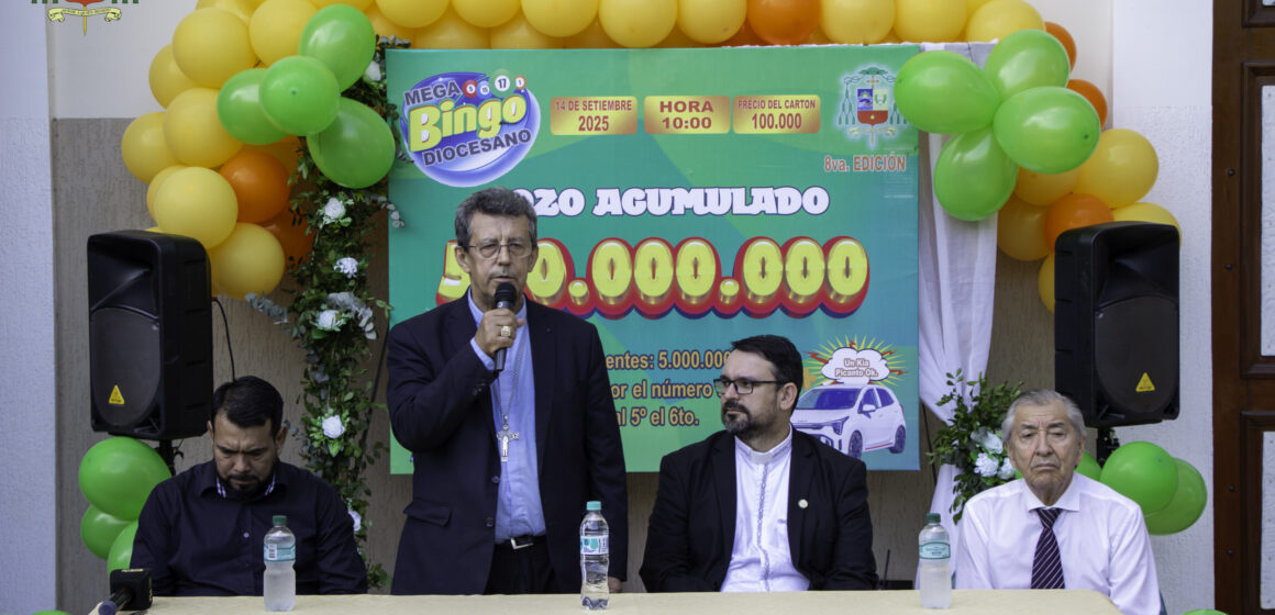 Lanzamiento de la octava edición del Gran Bingo Diocesano