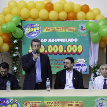 Lanzamiento de la octava edición del Gran Bingo Diocesano