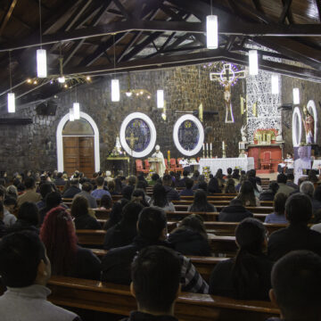 Solemnidad de la Ascensión del Señor: Presencia del presidente de la CEP y el obispo de nuestra diócesis