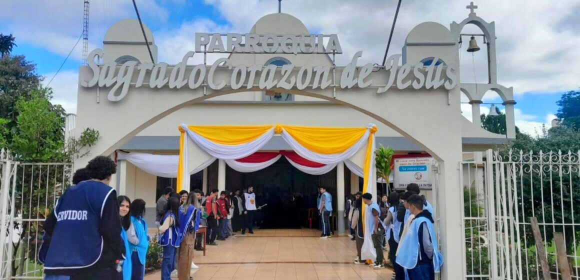 Fiesta patronal en la Parroquia Sagrado Corazón de Jesús