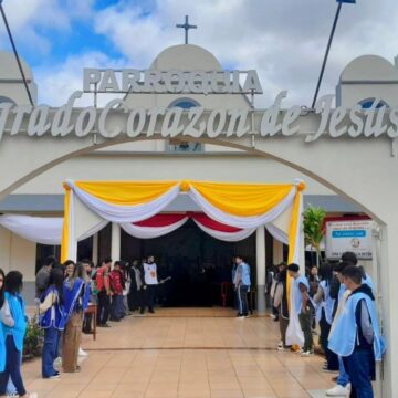 Fiesta patronal en la Parroquia Sagrado Corazón de Jesús