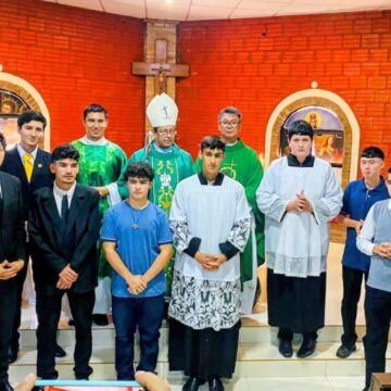 Seminaristas celebraron la fiesta de la familia con emotiva jornada