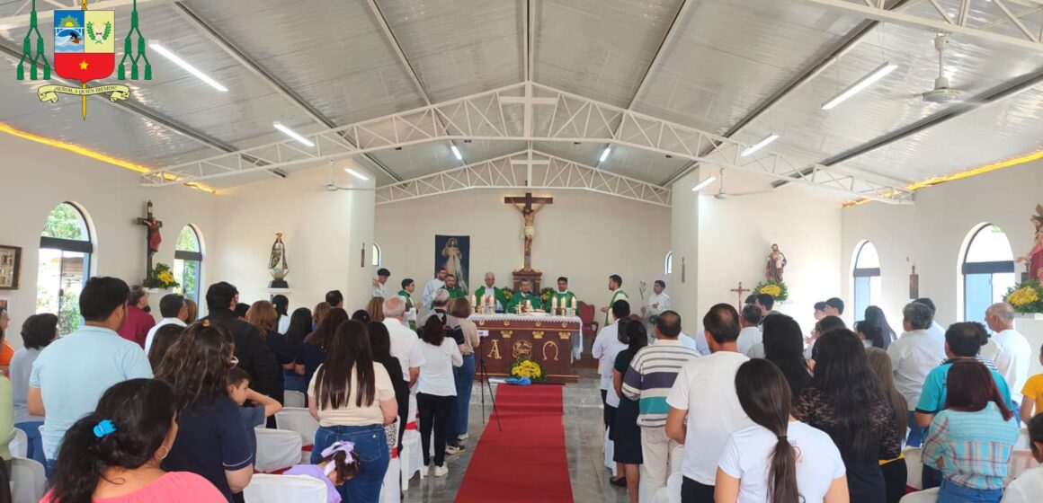 Obispo inaugura y bendice la nueva Capilla Santa Librada en emotiva ceremonia