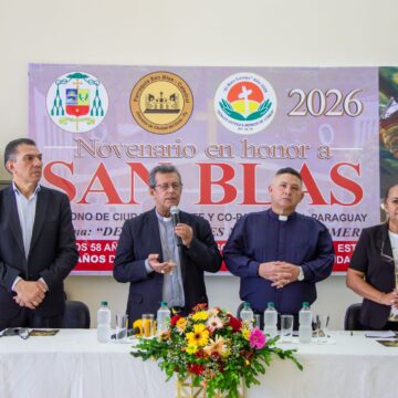 Lanzamiento del novenario de San Blas