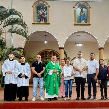 La Diócesis de Ciudad del Este transfirió  propiedad a una familia de Presidente Franco