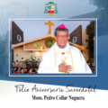 Mons. Pedro Collar cumple 34 años de Ordenación Sacerdotal